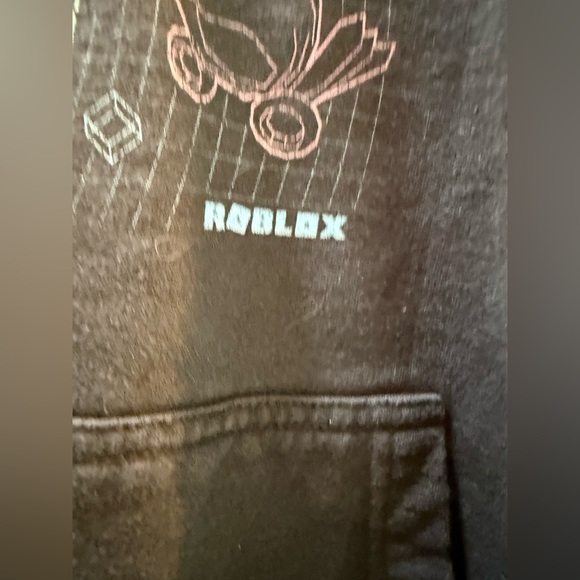 Port Company Roblox Gamer Black Hoodie for Men - Picture 6 of 9